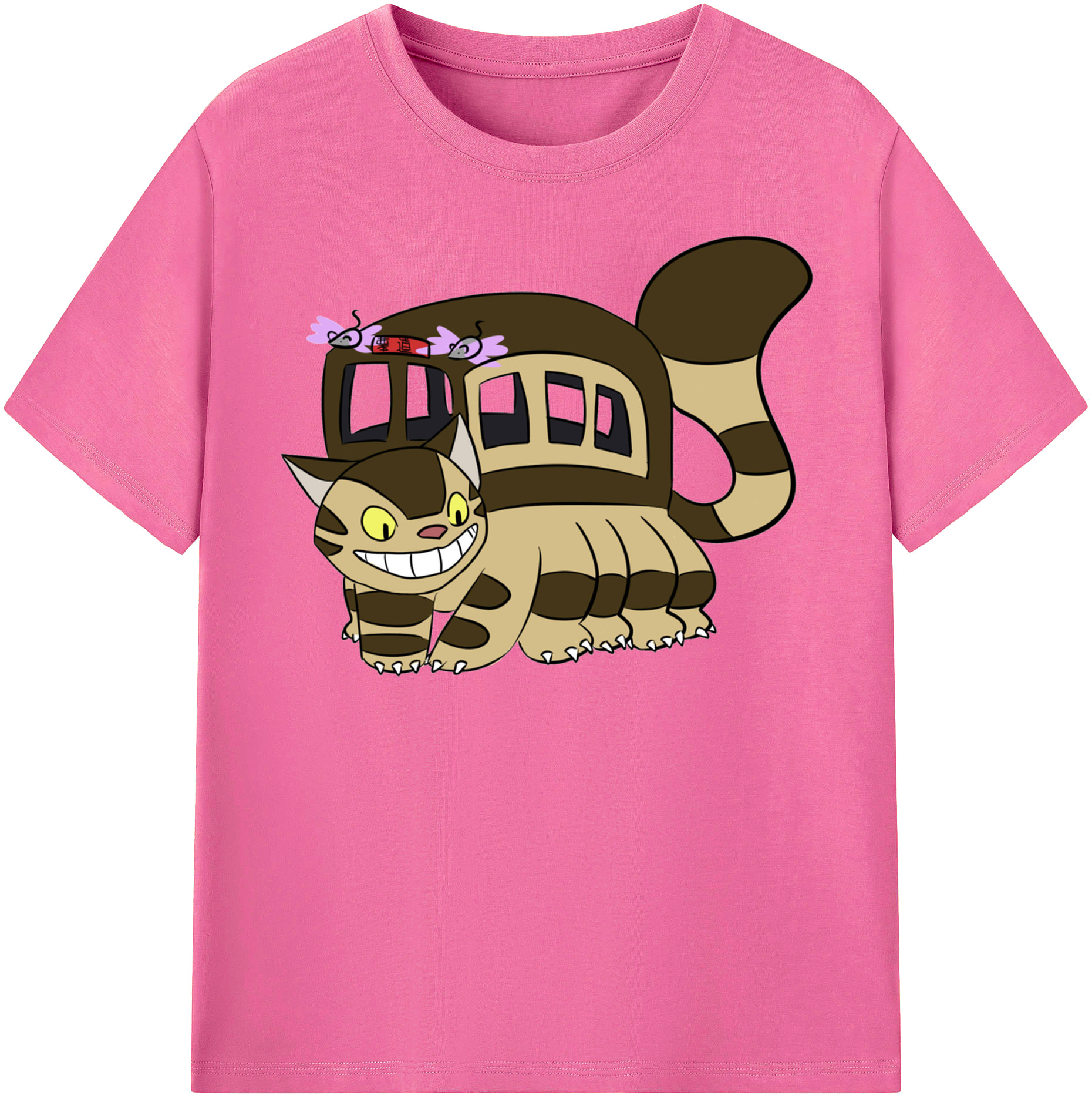 （画像用） となりのトトロ 草壁メイ 草壁サツキ My Neighbor Totoro Satsuki Kusakabe Mei Kusakabe レディースカジュアルプリントTシャツ（綿100％）